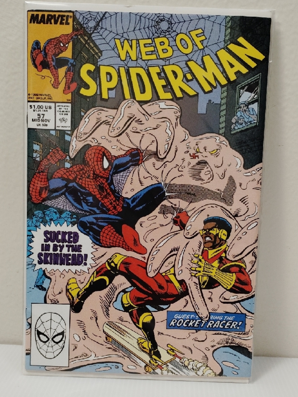 8 Marvel Web of Spider-Man Comic Set -issues 17,55,57,60,65,74,79,81 - Picture 4 of 9